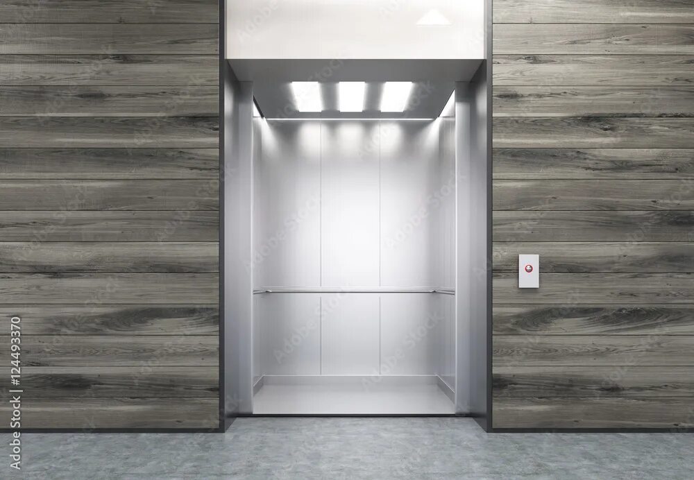 Open elevator