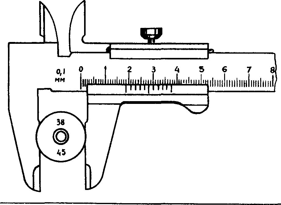 Штангельциркуль как правильно. Как измерить диаметр штангенциркулем внешний диаметр. Измерить внутренний диаметр штангенциркулем. Измерение линейных размеров штангенциркулем ШЦ-1. Измерение гильзы штангенциркулем.