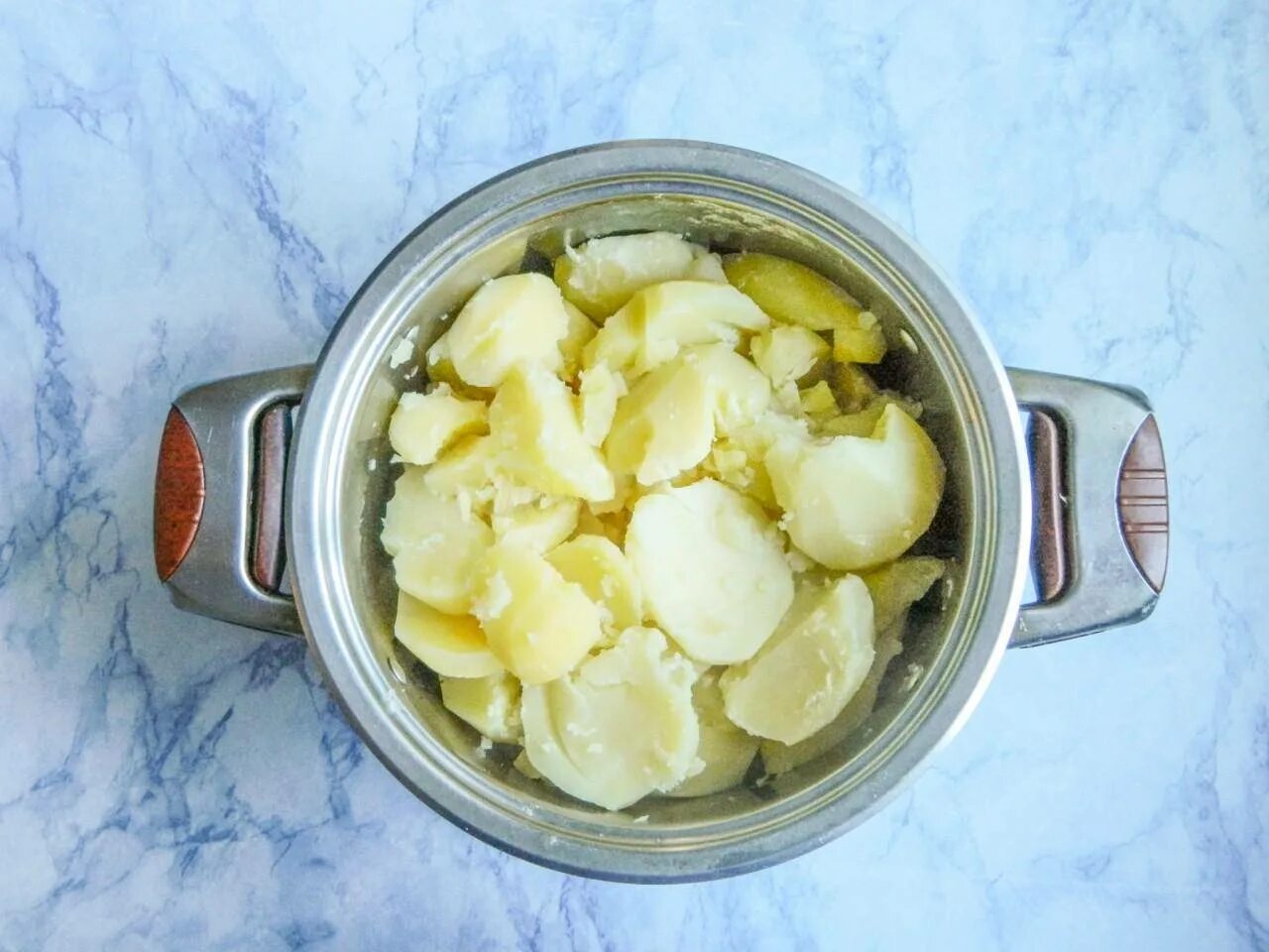 Варка картофеля для пюре