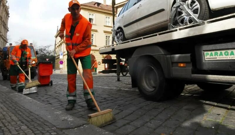 Road cleaning