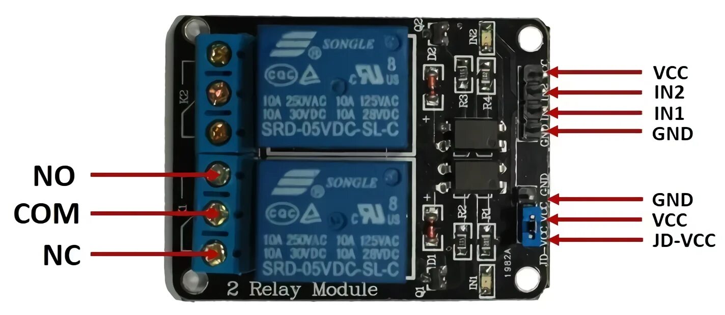 2 Relay Module ардуино. Релейный модуль, 1-channel 5v, 30a relay Module for Arduino, ROBOTDYN. Relay Module pinout. GND И com.