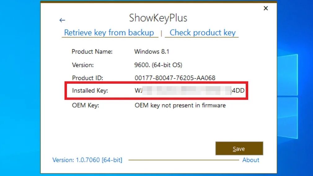 Windows 7 генератор. Windows key viewer.