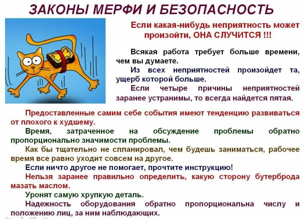 Закон мерфи что это простыми. Закон мерфи. законы мерфи список. первый закон мерфи. законы подлости мерфи.