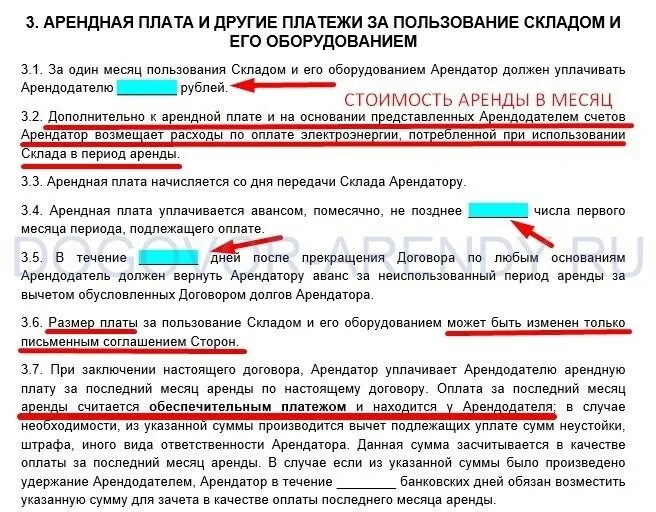 Арендатор не пользовался помещением