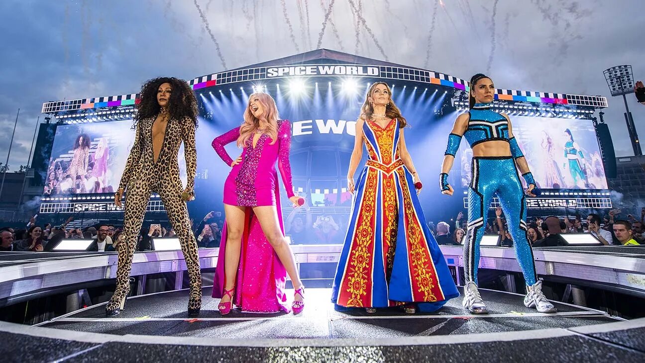 Spice 2025. Spice girls тур 2019. spice world tour 1998. spice girls 2025.