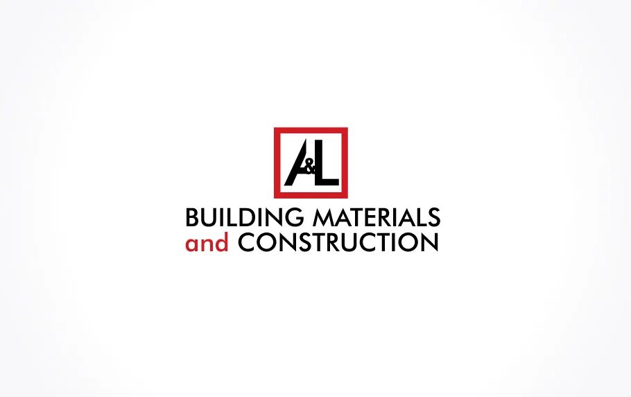 Construction materials logo. Building materials logo. Materials company