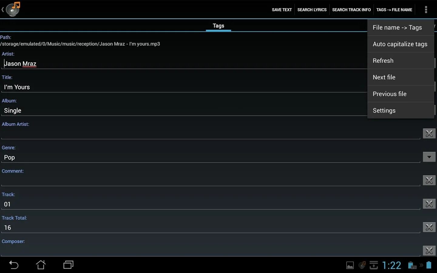 2.2 editor на андроид. Star music tag editor для пк. music tag. music tagger.