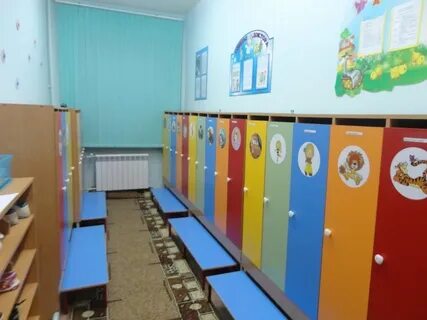 Шкаф в детский сад в группу