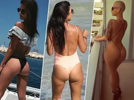 Zoom sur les fesses des it-girls du moment.
