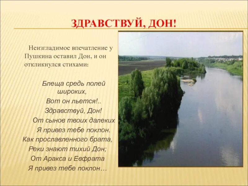 Дон стихотворение Пушкина. Стих Дон Пушкин. Стихотворение о реке Дон. Стих про реку. Дон поэзия