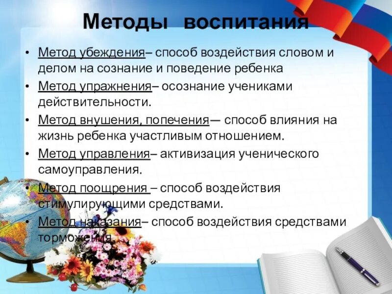 Приемы организации воспитательной работы. Методы воспитания. методы и приемы воспитательной работы. методы воспитания на уроке. методы воспитания в педагогике.