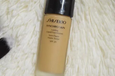 Shiseido fluid foundation synchro skin