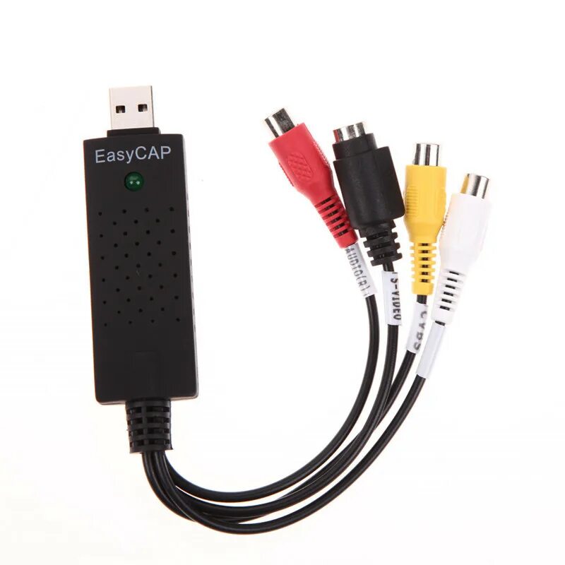 адаптер видеозахвата easycap usb 2. карта захвата usb easycap для видеозахвата. 0 1080p. цифровое видеозаписывающее устройство. Usb 2.