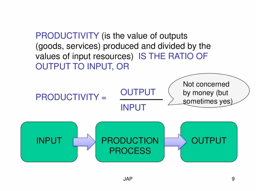 Name inputs outputs. Outputs. High output value. Input-mediator-output model. Process and capacity Design..