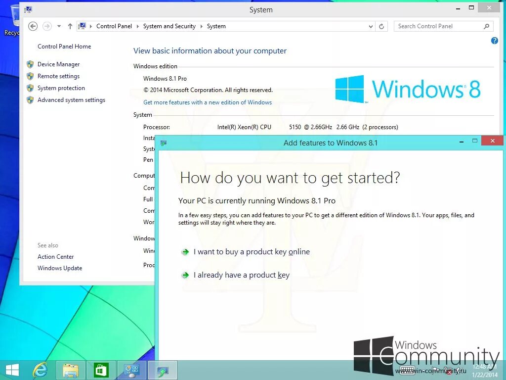 Пробная версия pro. Версия виндовс 8.1. виндовс 8 скриншоты. windows 8.1 скрины. update windows 8.1.