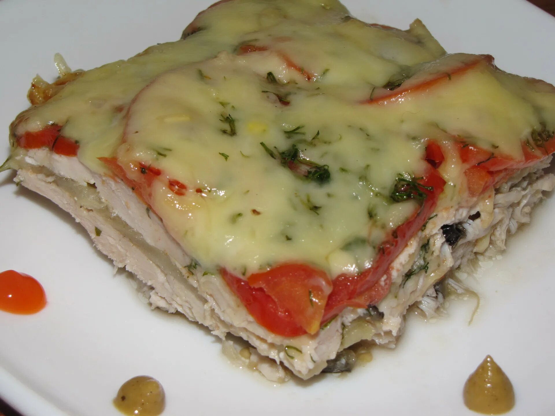 Куриные грудки баклажаны
