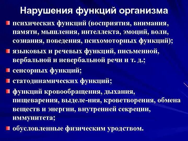 Синдромы воли эмоц и памяти. Функции восприятия и внимания