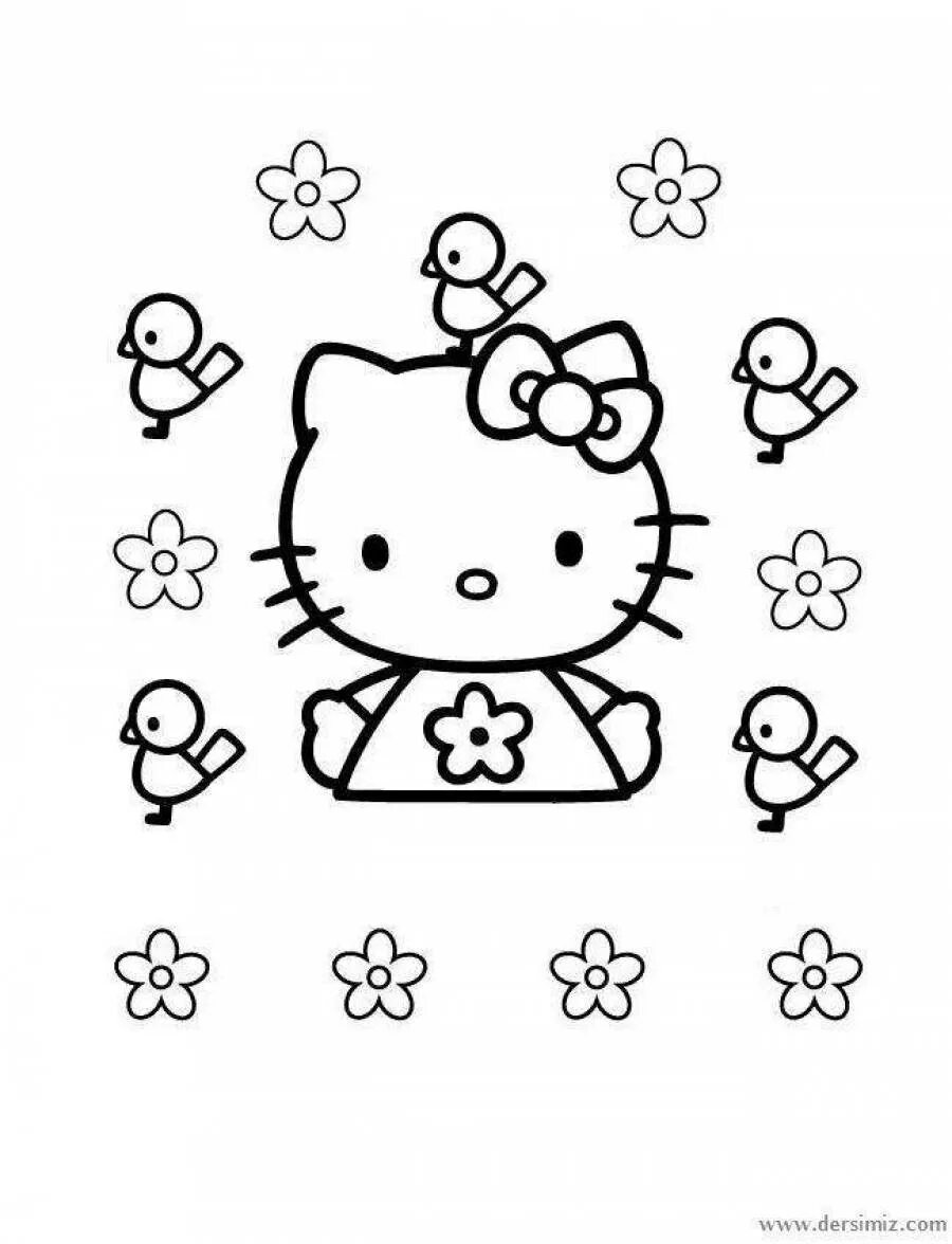 Раскраски кроме hello kitty. Раскраски кроме hello kitty