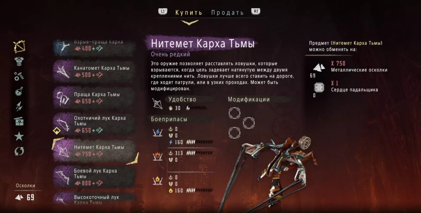 Горизонт оружия это