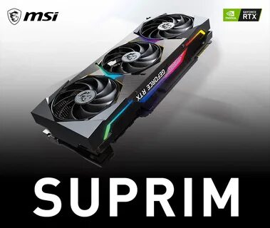 Msi geforce suprim x