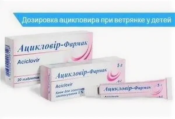 Ацикловир при ветрянке