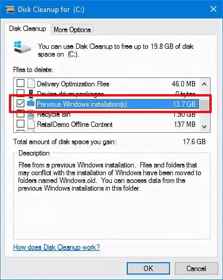 Click delete. Cara menghapus folder windows old disk cleanup. how to delete windows.old in windows 10. installer s.