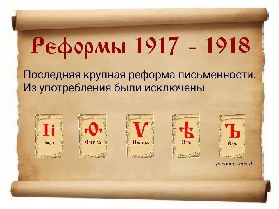 Слова новой орфографии. Реформа алфавита 1917 года. Орфографическая реформа 1918. Реформа орфографии 1918 года. Реформа 1918 года в русском языке.