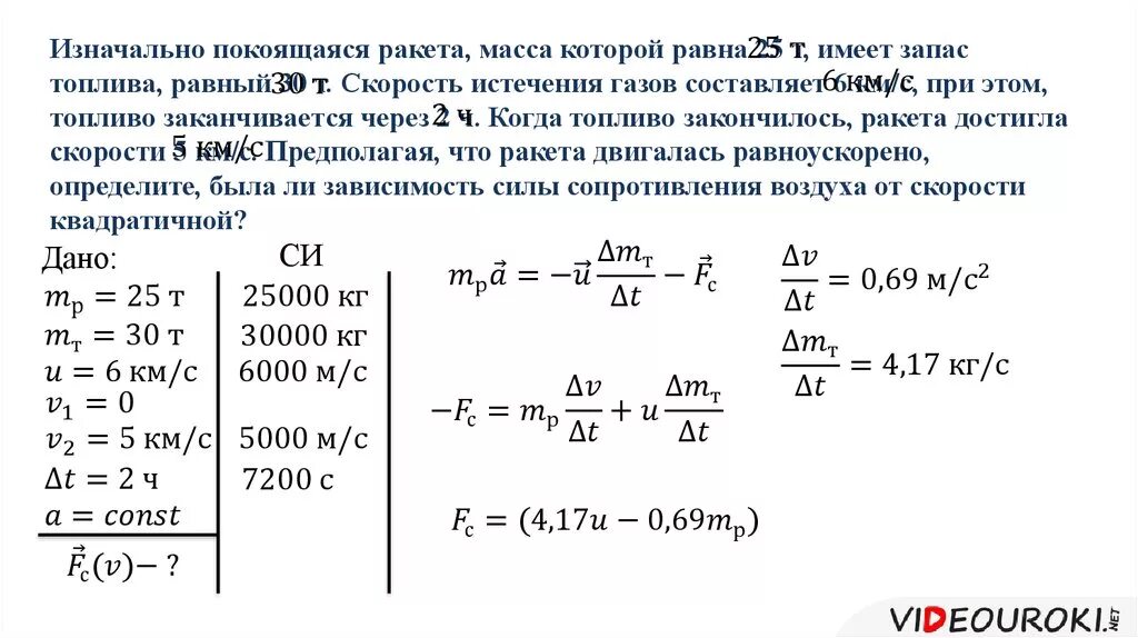 Составляет 0 6 кг. Задачи на реактивное движение с решением 10 класс. Реактивное движение задача с решением. Задачи по физике реактивное движение. Реактивное движение ракеты физика.