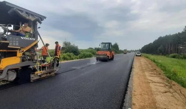 Дорога в тару. Ремонт дорог в Горловке.