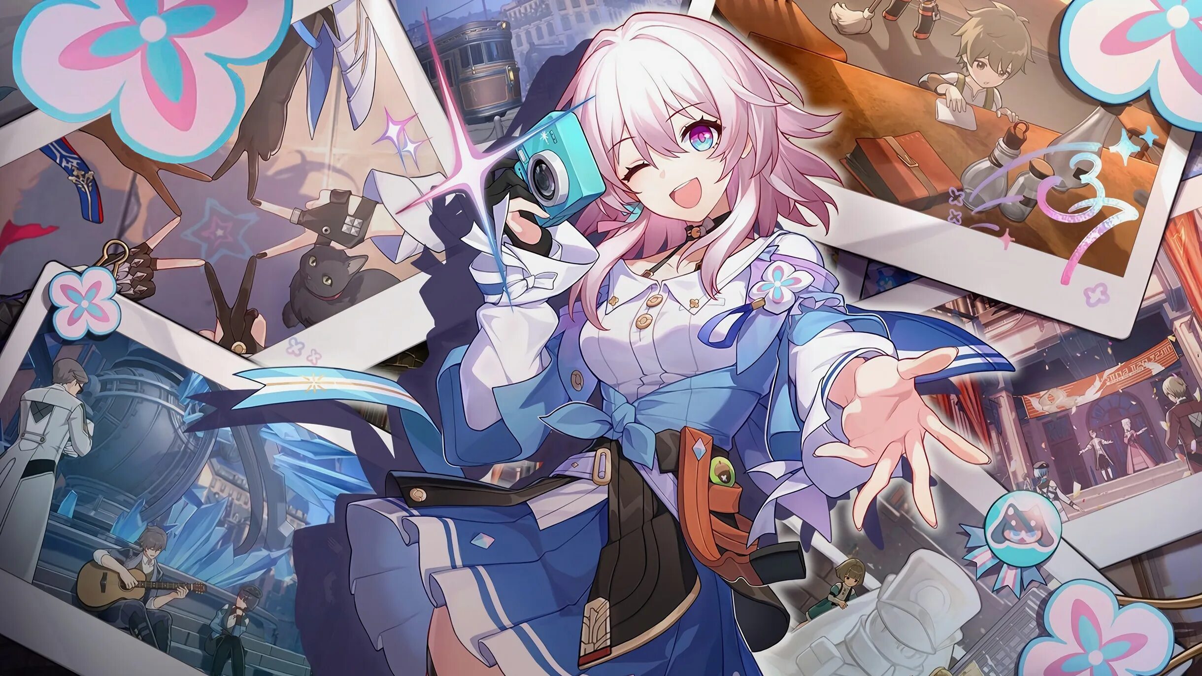 Баннеры 2.1 honkai star. Honkai Star Rail March 7th. March 7 Honkai Star Rail. Март 7 Star Rail.