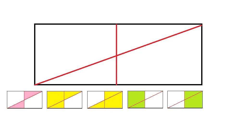 Разрежь прямоугольник 2 разрезами на 2 треугольника и четырехугольник. Разрезать прямоугольник на треугольник и четырехугольник. Прямоугольник с двумя отрезками. Прямоугольник разрезанный на треугольники. Квадрат 2 отрезка