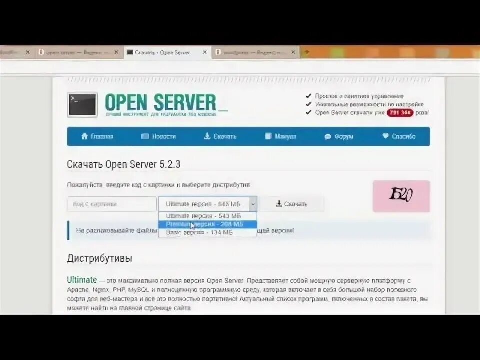 Open server exe. Установка вордпресс на опен сервер. openserver.