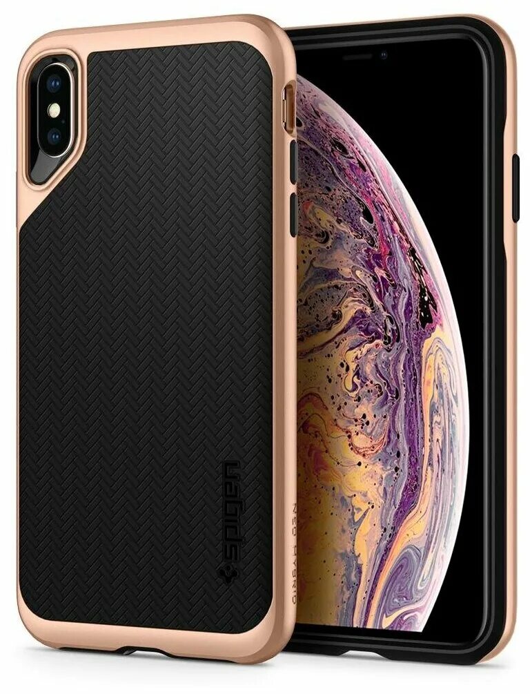 Чехол spigen hybrid. Iphone XS Max Spigen Case. Чехол Spigen iphone XS Max. Iphone XS Max Gold. Чехол для iphone XS SGP.