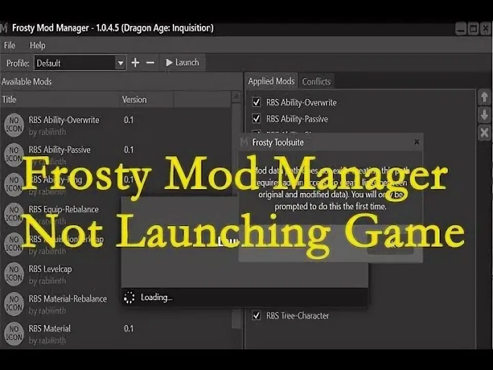 Frosty mod manager unbound. Frosty mod manager.