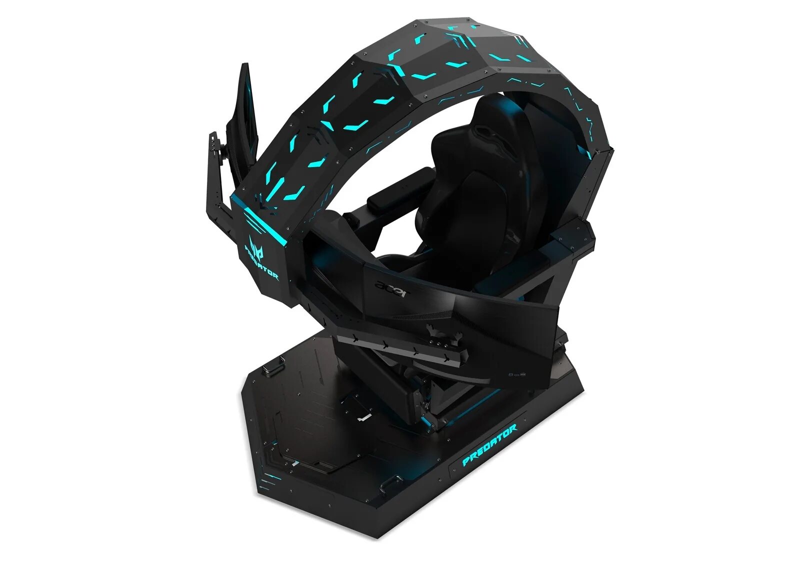 Predator thronos. Игровое кресло predator thronos. трон acer predator thronos. кресло acer predator thronos. игровая кабина acer predator thronos air pgc 900.