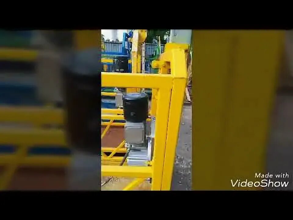 Испытание фасадного подъемника