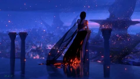 We dream in the evening