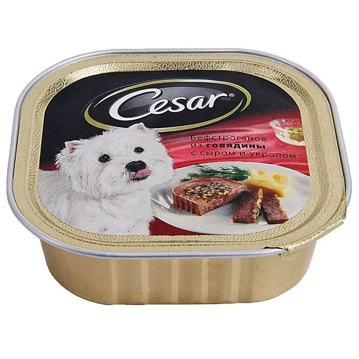 Корм авард для собак купить. Корм для собак Cesar говядина 100г. Caesar корм для собак.