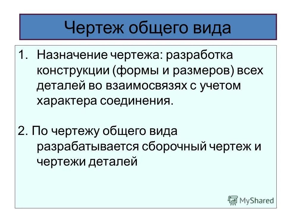 Основы черчения. Вы уже знаете, что для изготовления любого изделия надо знать е