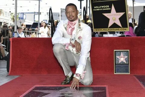 Empire star Terrence Howard has been honored with a star on the Hollywood W...