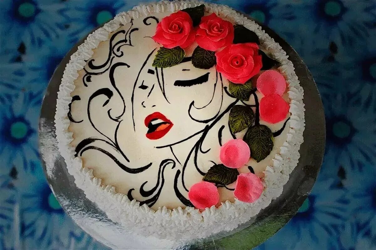 Как украсить торт девушке. Украшение торта для девочки. Торт для девушки. Украшение торта для девушки. Торт рисунок.