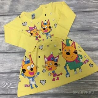 Платье 3 кота