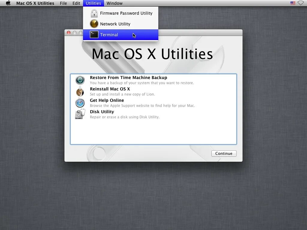 Sip mac отключить. Приложение восстановление mac os. passwd (утилита). пароль от макинтош. где найти утилиты на мак.