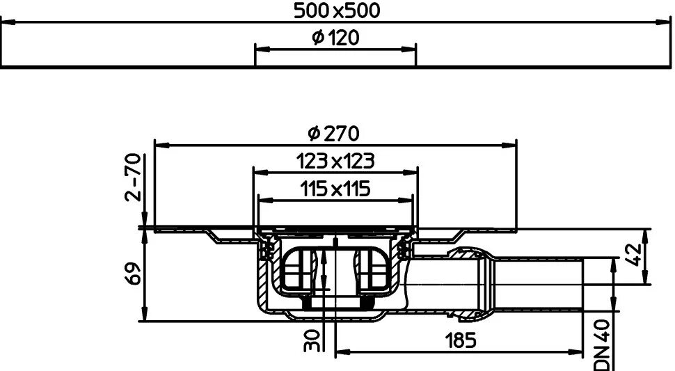 Трап hl90pr-3000 с сухим сифоном чертеж. Узел трапа в полу dwg. Hl90pr трап с сухим сифоном с горизонтальным выпуском dn40/50. Hl310npr отверстие под трап.