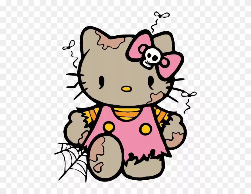 Включи страшную hello kitty