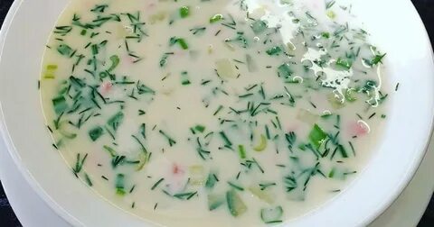 Окрошка на сметане рецепт