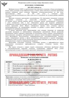Бот для написания сочинения