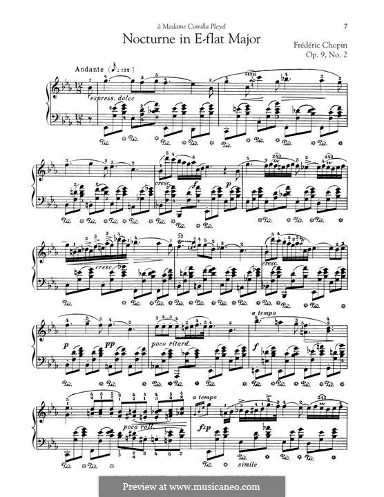Шопен Ноктюрн си бемоль мажор. Frederic Chopin — Nocturne in e-Flat Major, op. 9, No. 2. Шопен Ноктюрн ля бемоль мажор. Chopin Nocturne no. 9 in e-Flat Major. Nocturne in e flat major op
