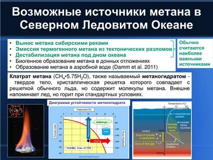 Основной естественный источник метана