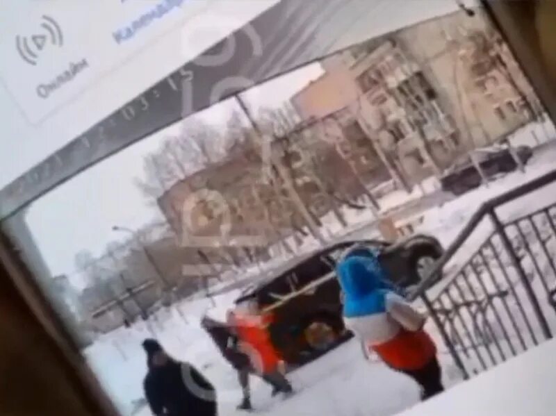 Тая выпавший ночью